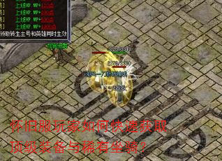 怀旧服玩家如何快速获取顶级装备与稀有坐骑? 怀旧服玩家如何快速获取顶级装备与稀有坐骑?