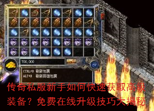 ����˽��������ο��ٻ�ȡ�߼�װ������������������ɴ����