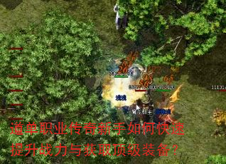 道单职业传奇新手如何快速提升战力与获取顶级装备? 道单职业传奇新手如何快速提升战力与获取顶级装备?
