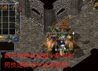 新开传奇私服道士职业如何快速升级与技能搭配? 新开传奇私服道士职业如何快速升级与技能搭配?