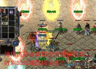 �����ս��ߵ�ְҵ������θ�ЧˢBOSS������װ����