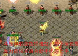 ��ս��ְҵѡ�����⣺�ĸ���ɫ��������ǿ���ʺ����ֿ������֣�