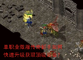 单职业微服传奇新手如何快速升级获取顶级装备? 单职业微服传奇新手如何快速升级获取顶级装备?