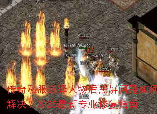 传奇私服选择人物后黑屏问题如何解决?2025最新专业修复指南 传奇私服选择人物后黑屏问题如何解决?2025最新专业修复指南