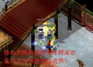 修仙大陆秘境探宝如何鉴定稀有灵器快速突破境界? 修仙大陆秘境探宝如何鉴定稀有灵器快速突破境界?