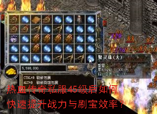 ��Ѫ����˽��45������ο�������ս����ˢ��Ч�ʣ�