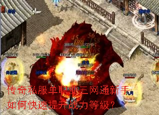 传奇私服单职业三网通新手如何快速提升战力等级? 传奇私服单职业三网通新手如何快速提升战力等级?