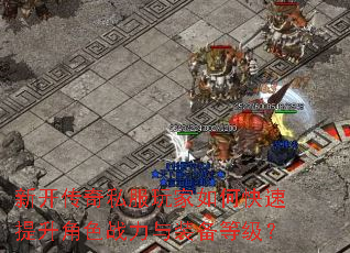 新开传奇私服玩家如何快速提升角色战力与装备等级? 新开传奇私服玩家如何快速提升角色战力与装备等级?