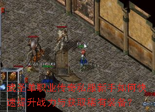 武圣单职业传奇私服新手如何快速提升战力与获取稀有装备? 武圣单职业传奇私服新手如何快速提升战力与获取稀有装备?