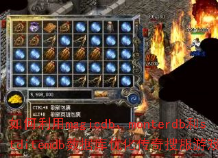 �������magicdb��monterdb��stditemdb���ݿ��Ż������ѷ���Ϸ���飿