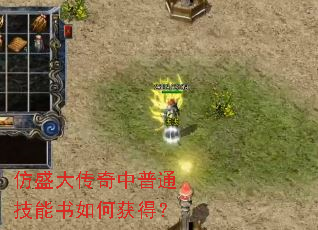 仿盛大传奇中普通技能书如何获得? 仿盛大传奇中普通技能书如何获得?