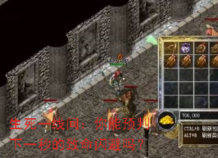 生死一线间:你能预判下一秒的致命闪避吗? 生死一线间:你能预判下一秒的致命闪避吗?