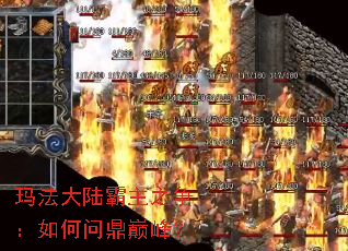 玛法大陆霸主之争:如何问鼎巅峰? 玛法大陆霸主之争:如何问鼎巅峰?