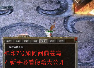 神印7号如何问鼎苍穹?新手必看秘籍大公开 神印7号如何问鼎苍穹?新手必看秘籍大公开