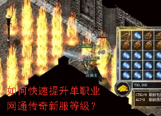如何快速提升单职业网通传奇新服等级? 如何快速提升单职业网通传奇新服等级?