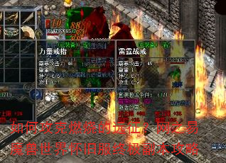 如何攻克燃烧的远征?网之易魔兽世界怀旧服终极副本攻略 如何攻克燃烧的远征?网之易魔兽世界怀旧服终极副本攻略