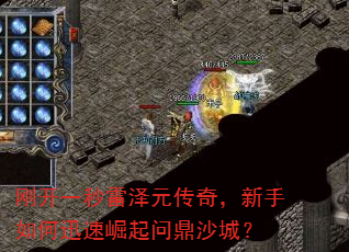 刚开一秒雷泽元传奇,新手如何迅速崛起问鼎沙城? 刚开一秒雷泽元传奇,新手如何迅速崛起问鼎沙城?