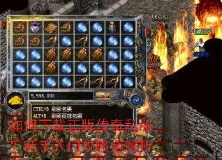 如何下载正版传奇私服?新手入门攻略全解析 如何下载正版传奇私服?新手入门攻略全解析
