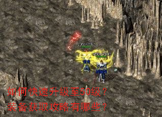 如何快速升级至50级?装备获取攻略有哪些? 如何快速升级至50级?装备获取攻略有哪些?