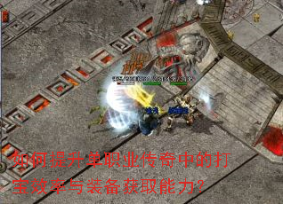 如何提升单职业传奇中的打宝效率与装备获取能力? 如何提升单职业传奇中的打宝效率与装备获取能力?