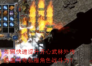 如何快速提升开心武林外传热血传奇私服角色战斗力? 如何快速提升开心武林外传热血传奇私服角色战斗力?
