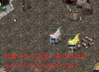 热血传奇中流星火雨技能达到多少级可以开始练习装备? 热血传奇中流星火雨技能达到多少级可以开始练习装备?