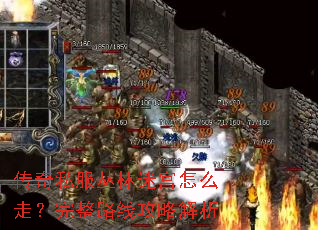 传奇私服丛林迷宫怎么走?完整路线攻略解析 传奇私服丛林迷宫怎么走?完整路线攻略解析