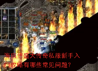 海底仿盛大传奇私服新手入门攻略有哪些常见问题? 海底仿盛大传奇私服新手入门攻略有哪些常见问题?