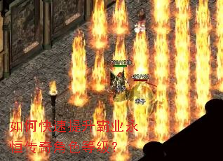 如何快速提升霸业永恒传奇角色等级? 如何快速提升霸业永恒传奇角色等级?