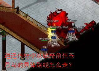 逍遥传奇中从比奇前往苍月岛的具体路线怎么走? 逍遥传奇中从比奇前往苍月岛的具体路线怎么走?