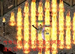 传奇私服中道士职业为何屡遭削弱?玩家如何应对? 传奇私服中道士职业为何屡遭削弱?玩家如何应对?
