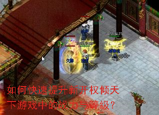 如何快速提升新开权倾天下游戏中的战力与等级? 如何快速提升新开权倾天下游戏中的战力与等级?