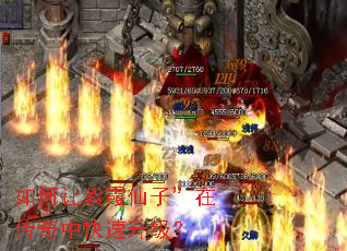 如何让紫霞仙子”在传奇中快速升级? 如何让紫霞仙子”在传奇中快速升级?