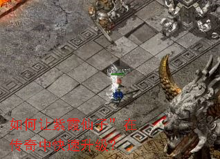 如何让紫霞仙子”在传奇中快速升级? 如何让紫霞仙子”在传奇中快速升级?