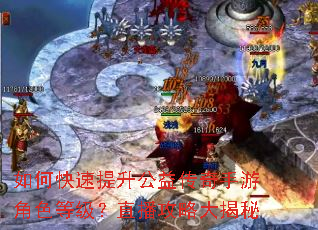 如何快速提升公益传奇手游角色等级?直播攻略大揭秘 如何快速提升公益传奇手游角色等级?直播攻略大揭秘