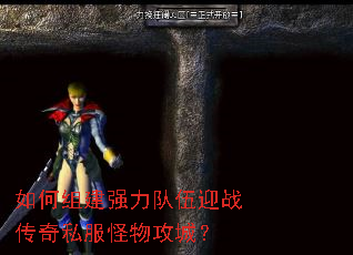 如何组建强力队伍迎战传奇私服怪物攻城? 如何组建强力队伍迎战传奇私服怪物攻城?
