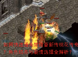 如何快速通关楚留香新传桃花传奇?角色培养与剧情选择全解析? 如何快速通关楚留香新传桃花传奇?角色培养与剧情选择全解析?