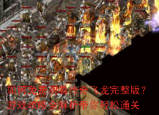 如何免费观看传奇飞龙完整版?游戏攻略全解析带你轻松通关 如何免费观看传奇飞龙完整版?游戏攻略全解析带你轻松通关