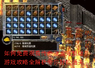 如何免费观看传奇飞龙完整版?游戏攻略全解析带你轻松通关 如何免费观看传奇飞龙完整版?游戏攻略全解析带你轻松通关
